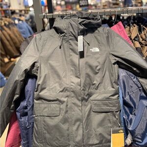The North Face Women Monarch Triclimate Jacket Asphalt Grey
